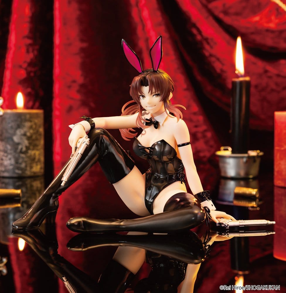 Black Lagoon One-Seventh Carat PVC Statue 1/7 Revy Bunny Ver. 16 cm System Service