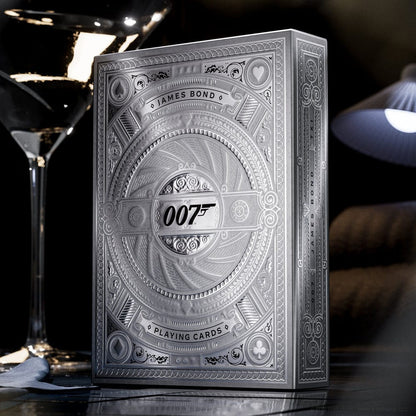 James Bond Playing Cards Silver Edition Theory11