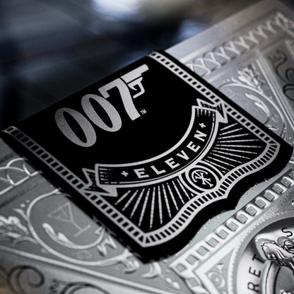 James Bond Playing Cards Silver Edition Theory11