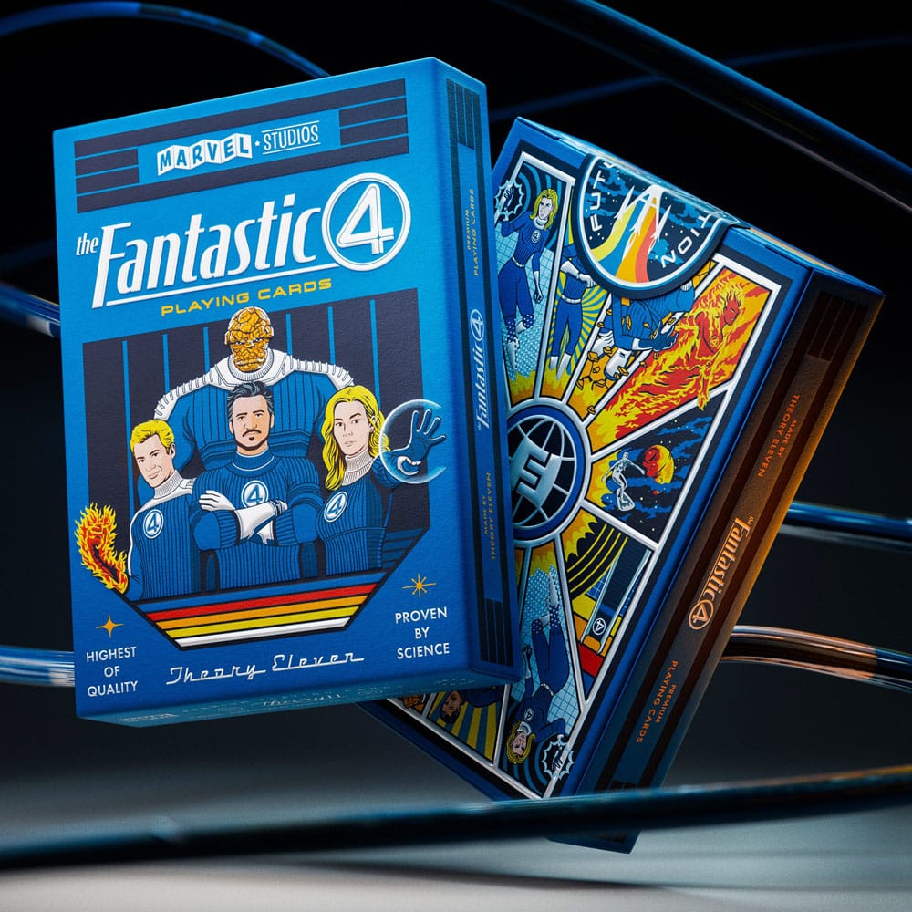 Fantastic Four Playing Cards FANT4STIC - FanofThings.co.uk