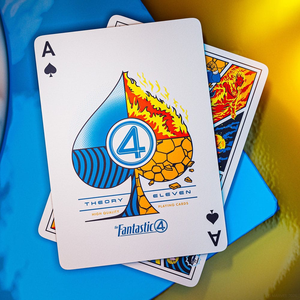 Fantastic Four Playing Cards FANT4STIC - FanofThings.co.uk