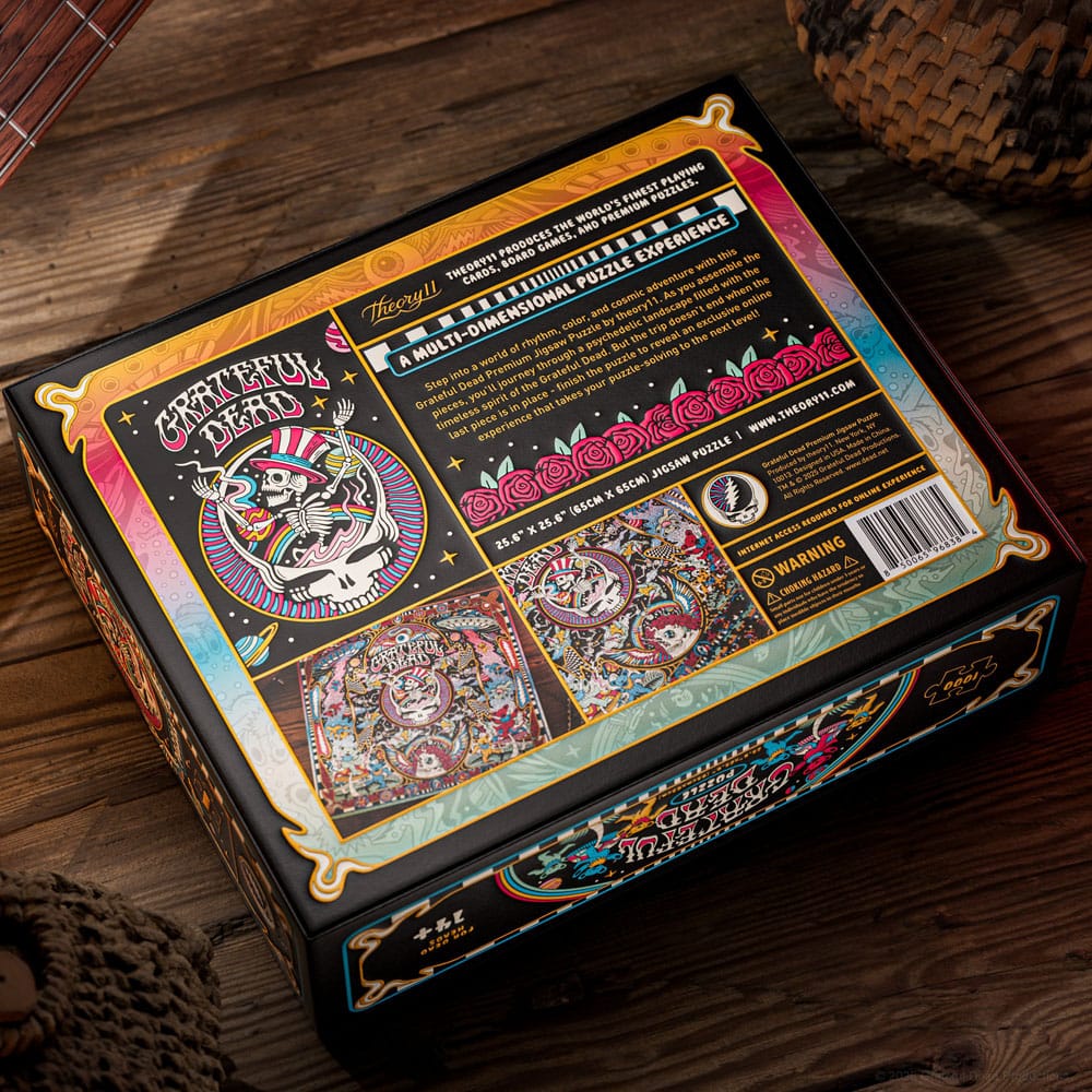 The Grateful Dead multi-dimensional puzzle (1000 pieces) Theory11