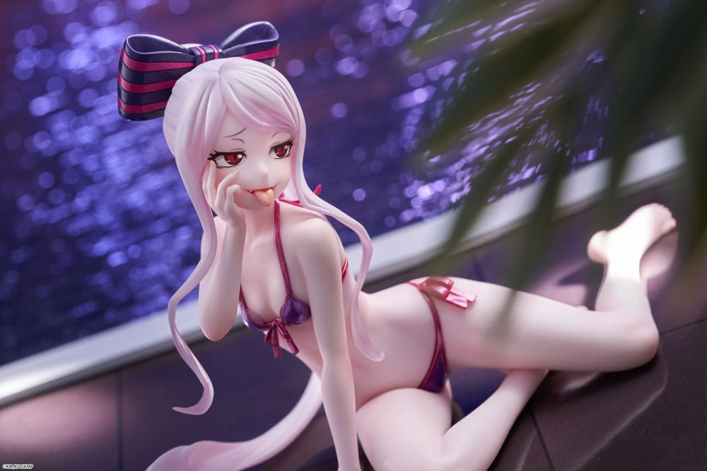 Overlord PVC Statue Desktop Cute Figure Shalltear Swimsuit Ver. 13 cm Statues