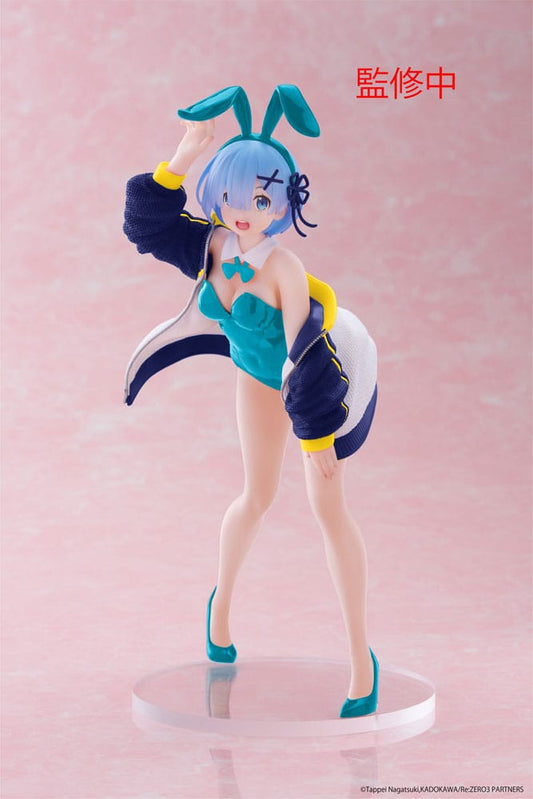 Re:Zero Starting Life in Another World Coreful PVC Statue Rem (Jacket Bunny Ver.) Renewal 18 cm Statues