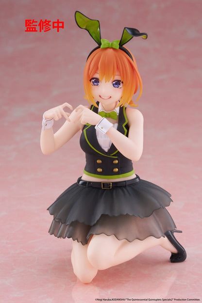 The Quintessential Quintuplets 3 PVC Statue Desktop Cute Figure Yotsuba Nakano (Bunny Ver.) 13 cm Statues