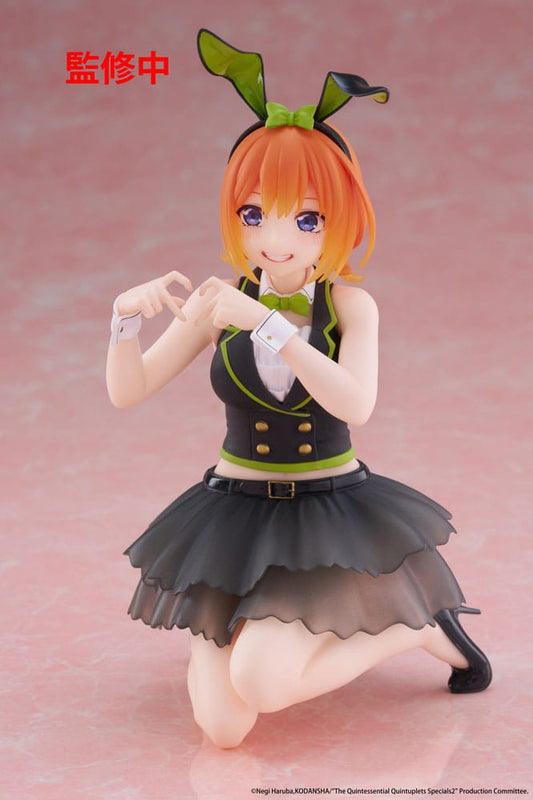 The Quintessential Quintuplets 3 PVC Statue Desktop Cute Figure Yotsuba Nakano (Bunny Ver.) 13 cm Statues