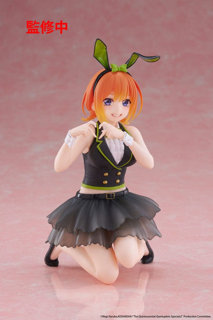 The Quintessential Quintuplets 3 PVC Statue Desktop Cute Figure Yotsuba Nakano (Bunny Ver.) 13 cm Statues