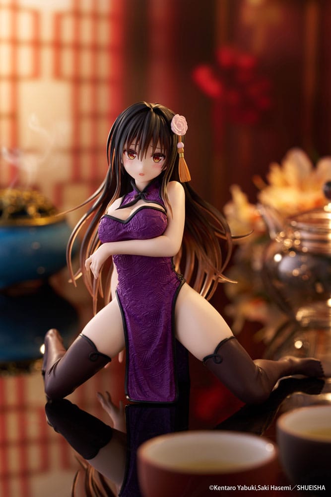 To Love Ru Darkness Desktop Cute PVC Statue Yui Kotegawa (Chinese Dress Ver.) 13 cm Taito Prize