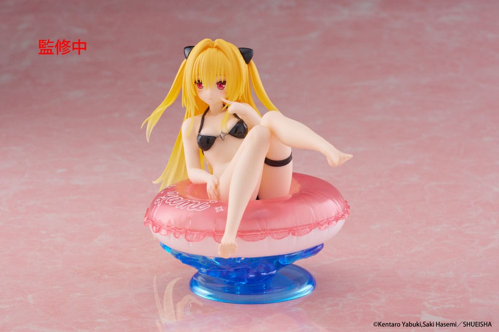 To Love-Ru Darkness Aqua Float Girls PVC Statue Golden Darkness 10 cm Statues