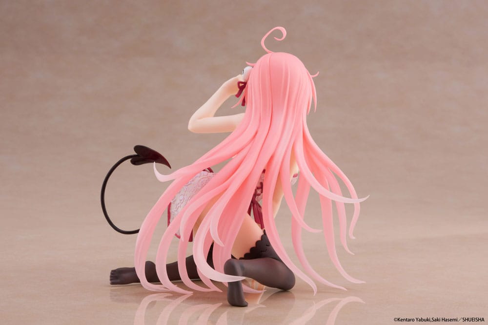 To Love-Ru Darkness PVC Statue Desktop Cute Figure Lala Chinese Dress Ver. 13 cm Statues