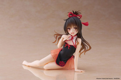 To Love-Ru Darkness PVC Statue Desktop Cute Figure Mikan Yuki Chinese Dress Ver. 13 cm Statues