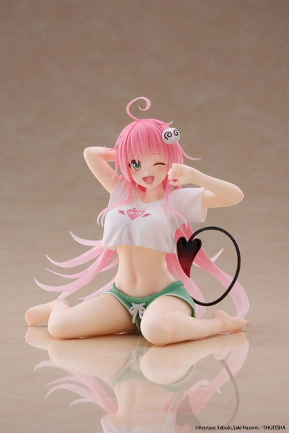 To Love-Ru Darkness PVC Statue Desktop Cute Figure Lala Roomwear Ver. 13 cm Statues