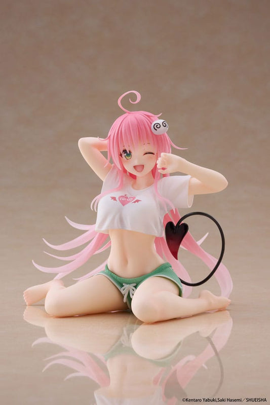 To Love-Ru Darkness PVC Statue Desktop Cute Figure Lala Roomwear Ver. 13 cm Statues