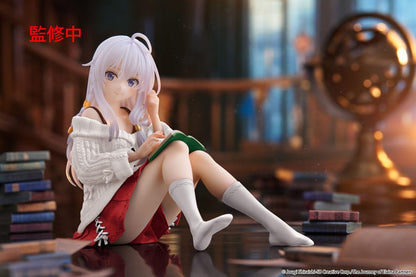 Wandering Witch: The Journey of Elaina PVC Statue Desktop Cute Figure Elaina Casual Clothes Ver. Renewal 13 cm Taito Prize