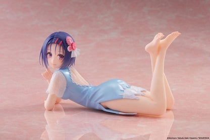 To Love-Ru Darkness PVC Statue Desktop Cute Figure Haruna Sairenji (China Dress Ver.) 13 cm Taito Prize