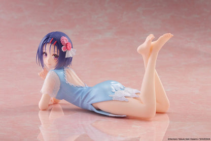 To Love-Ru Darkness PVC Statue Desktop Cute Figure Haruna Sairenji (China Dress Ver.) 13 cm Taito Prize