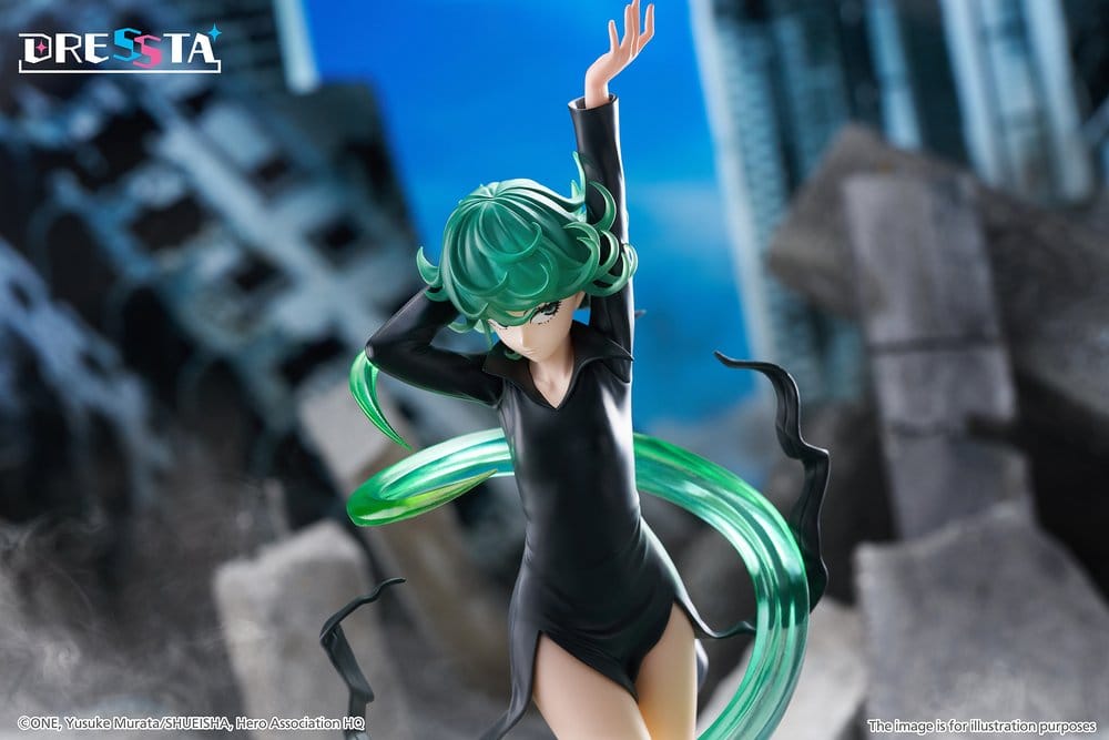 One-Punch Man Dressta PVC Figure Terrible Tornado 24 cm