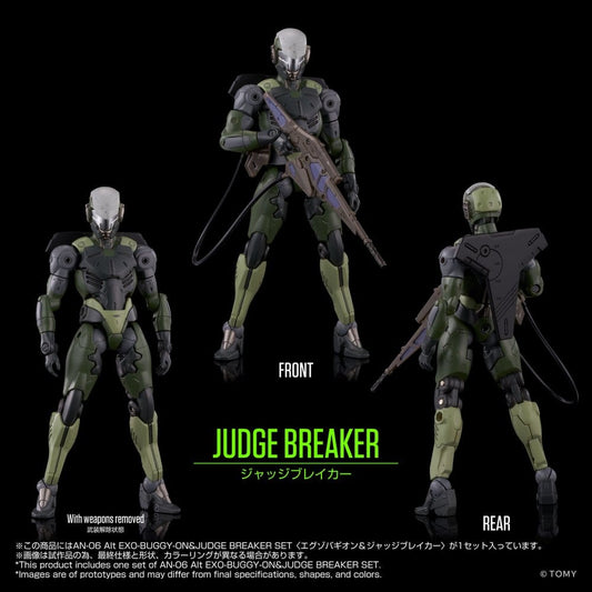 Altered Nano AN-06 Action Figure Alt Exo-Buggy-On & Judge Breaker Set 16 cm