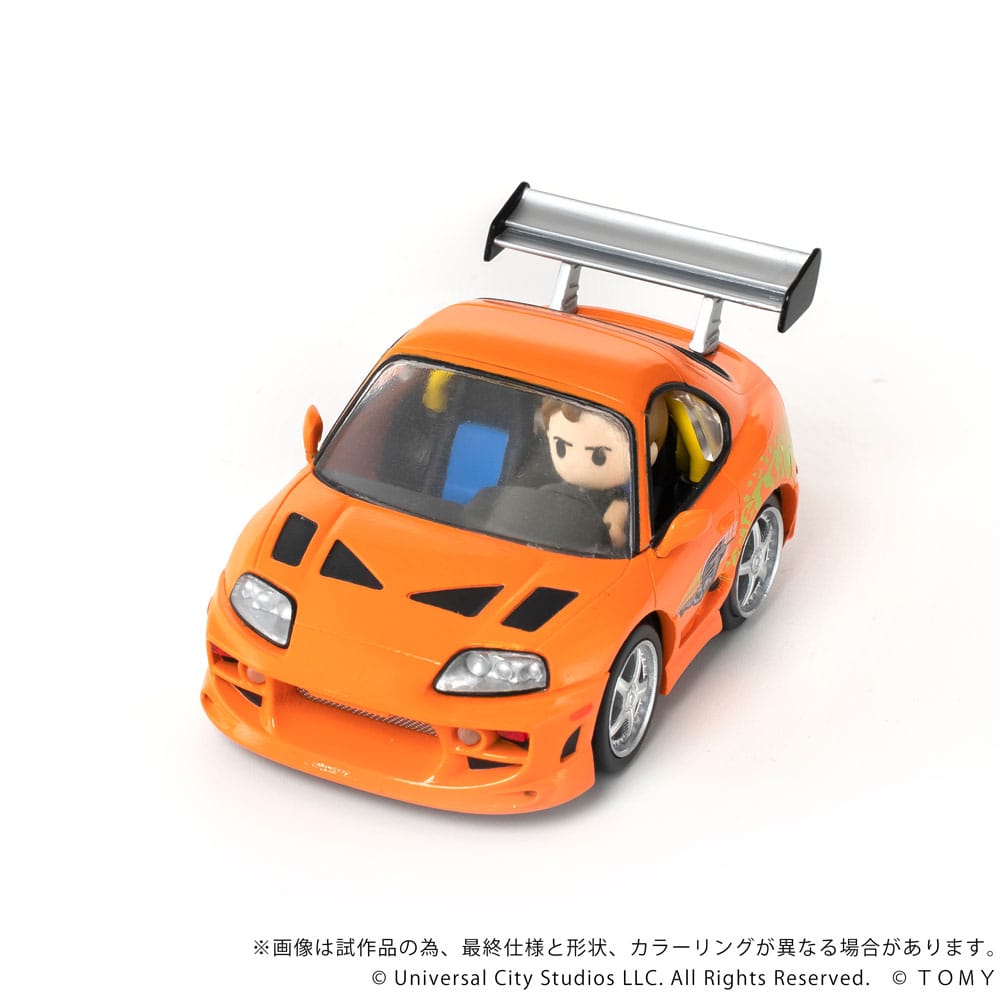 Fast & Furious Q-Village Vehicle with mini-figure Toyota Supra JZA80 9 cm Takara Tomy