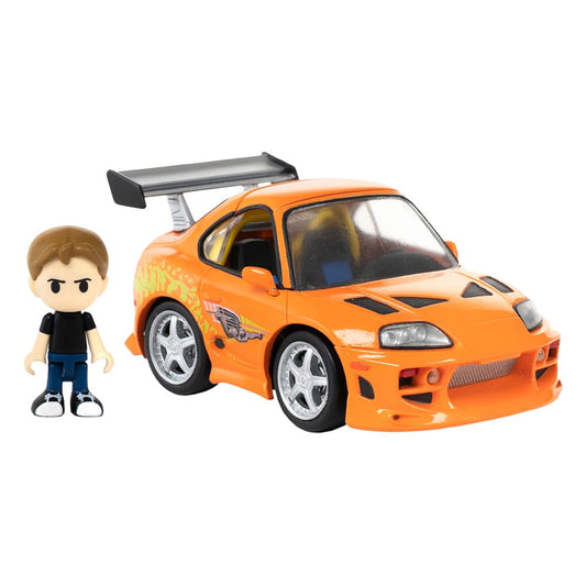 Fast & Furious Q-Village Vehicle with mini-figure Toyota Supra JZA80 9 cm Takara Tomy