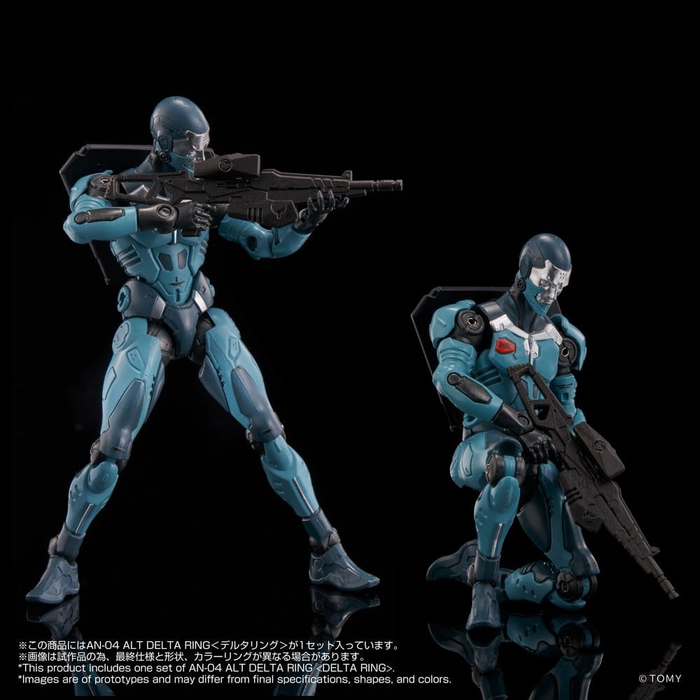 Altered Nano Action Figure AN-04 Alt Delta Ring 10 cm Takara Tomy
