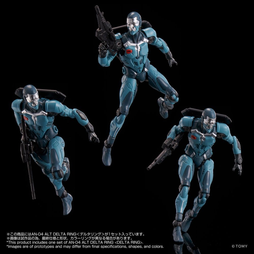 Altered Nano Action Figure AN-04 Alt Delta Ring 10 cm Takara Tomy