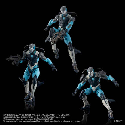 Altered Nano Action Figure An-05 Alt Night Veil 10 cm