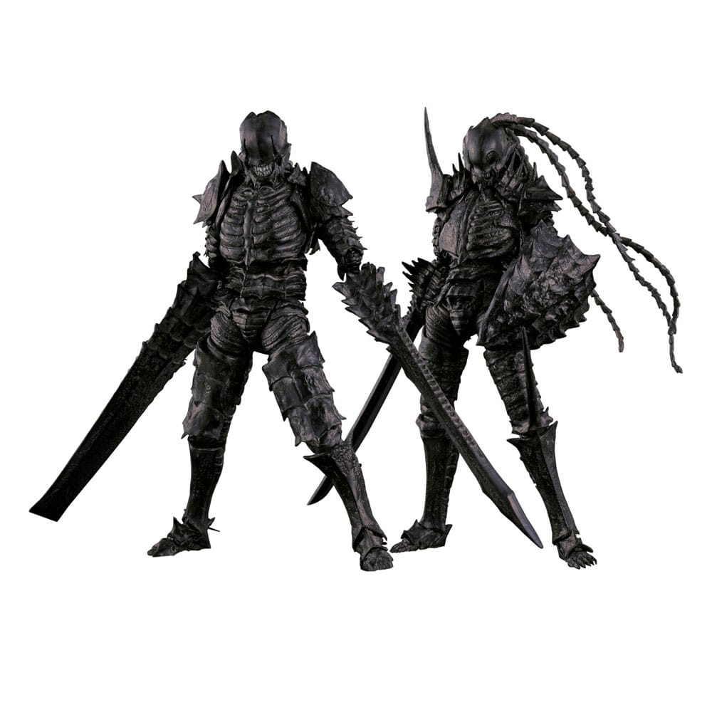 ABARA Action Figure Black Gaunas Kudou Denji & Nayuta Set Action figures