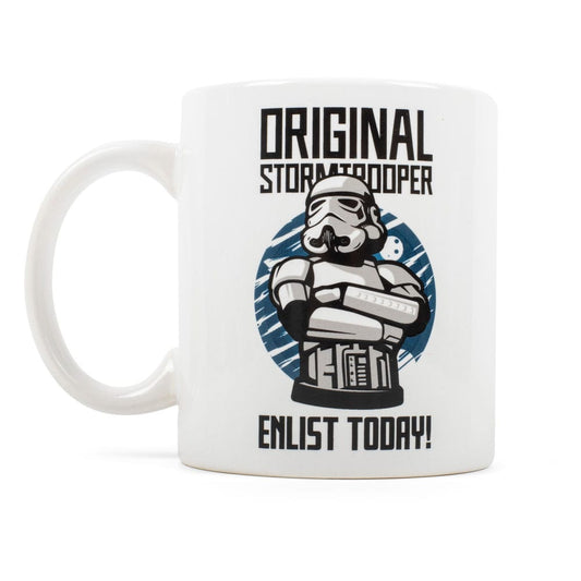 Original Stormtrooper Mug Enlist Today White Thumbs Up