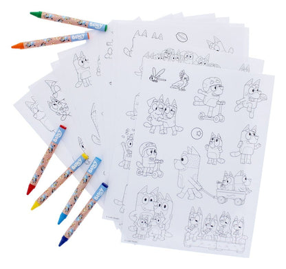 Bluey Sticker Colouring Set