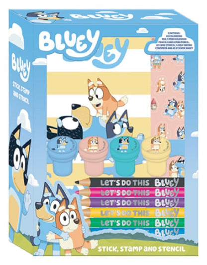 Bluey 14-Piece Creative Colouring Set