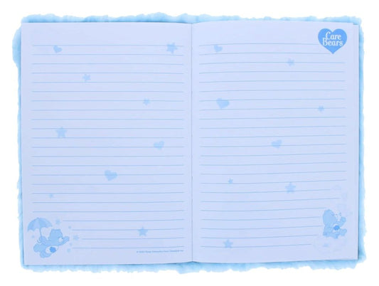 Care Bears Plush Notebook Blue