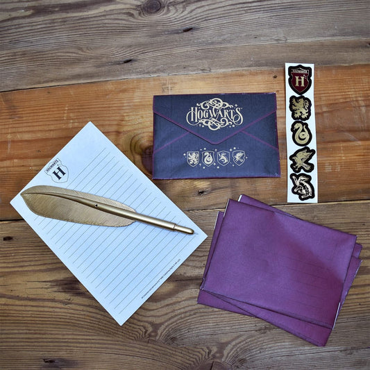 Harry Potter Letter Writing Set Magical Location Hogwarts Letter Writing Thumbs Up