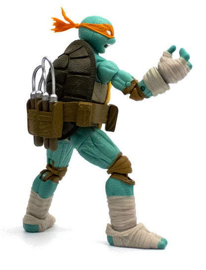 Teenage Mutant Ninja Turtles BST AXN Action Figure Michelangelo (IDW Comics) 13 cm - FanofThings.co.uk