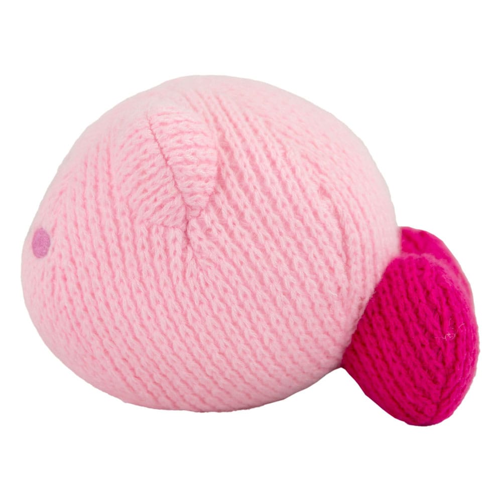 Kirby Nuiguru-Knit Plush Figure Hovering Kirby Junior Tomy