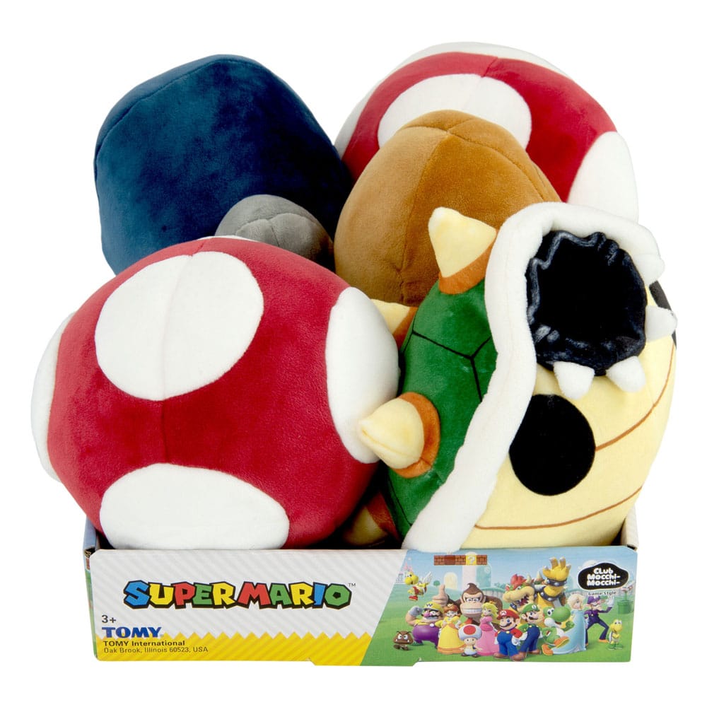 Super Mario Mocchi-Mocchi Junior Plush Figures Wave 11 15 cm Assortment (5) Tomy
