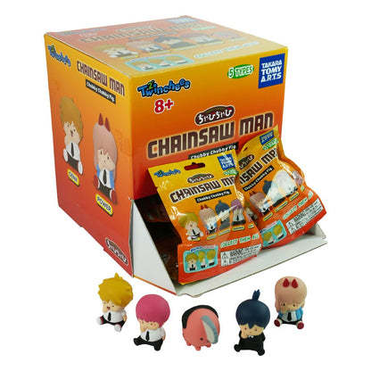 Chainsaw Man Twinchees Mini Figures Chubby Chubby 5 cm Display (24) Takara Tomy