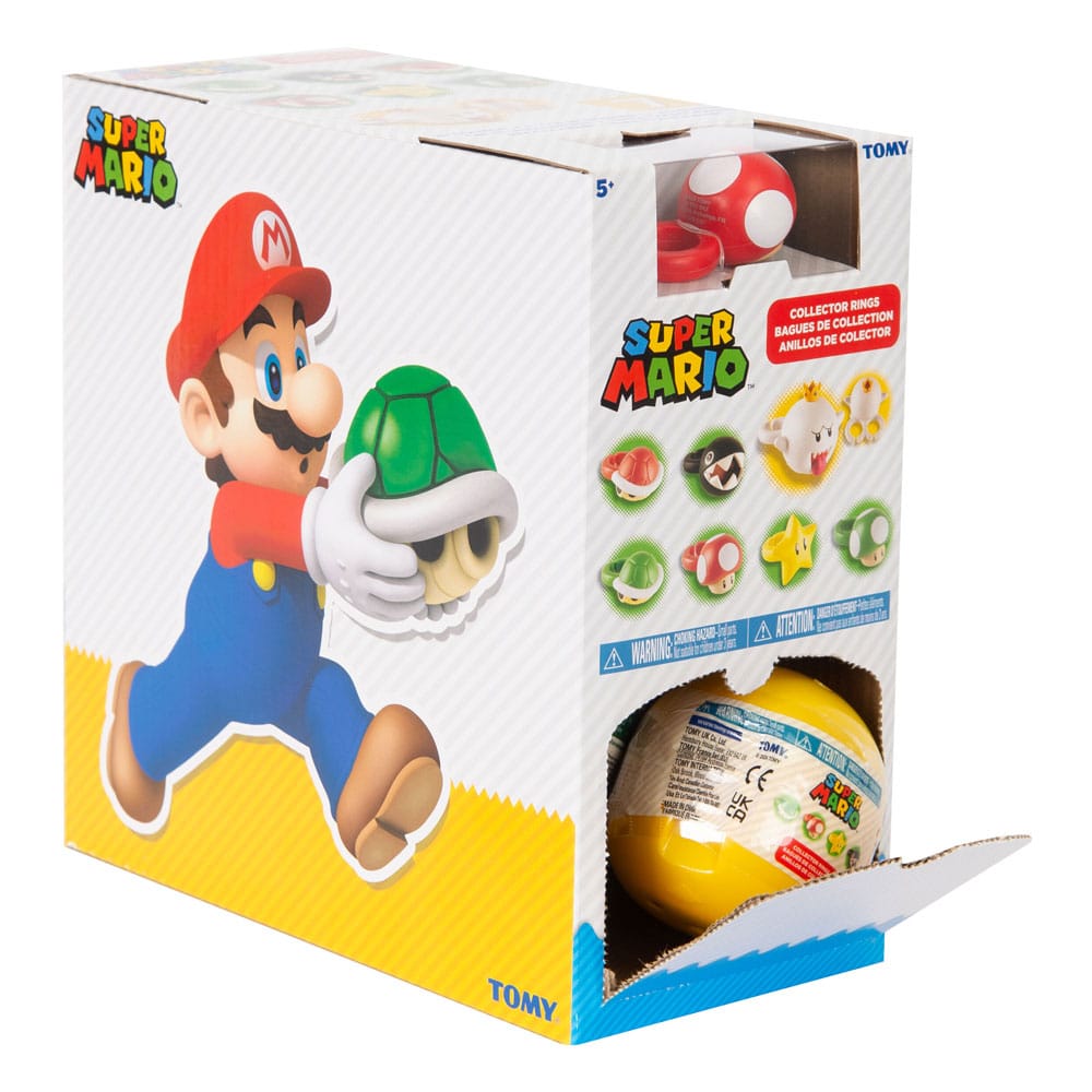 Super Mario Rings Mystery Capsule Display (9) Tomy