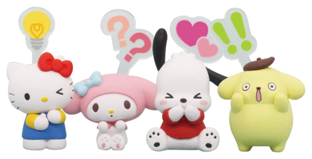 Sanrio Twinchees Mini Figures Hello Kitty & Friends Pikon Mind 5 cm Blind Pack Display (24) Takara Tomy