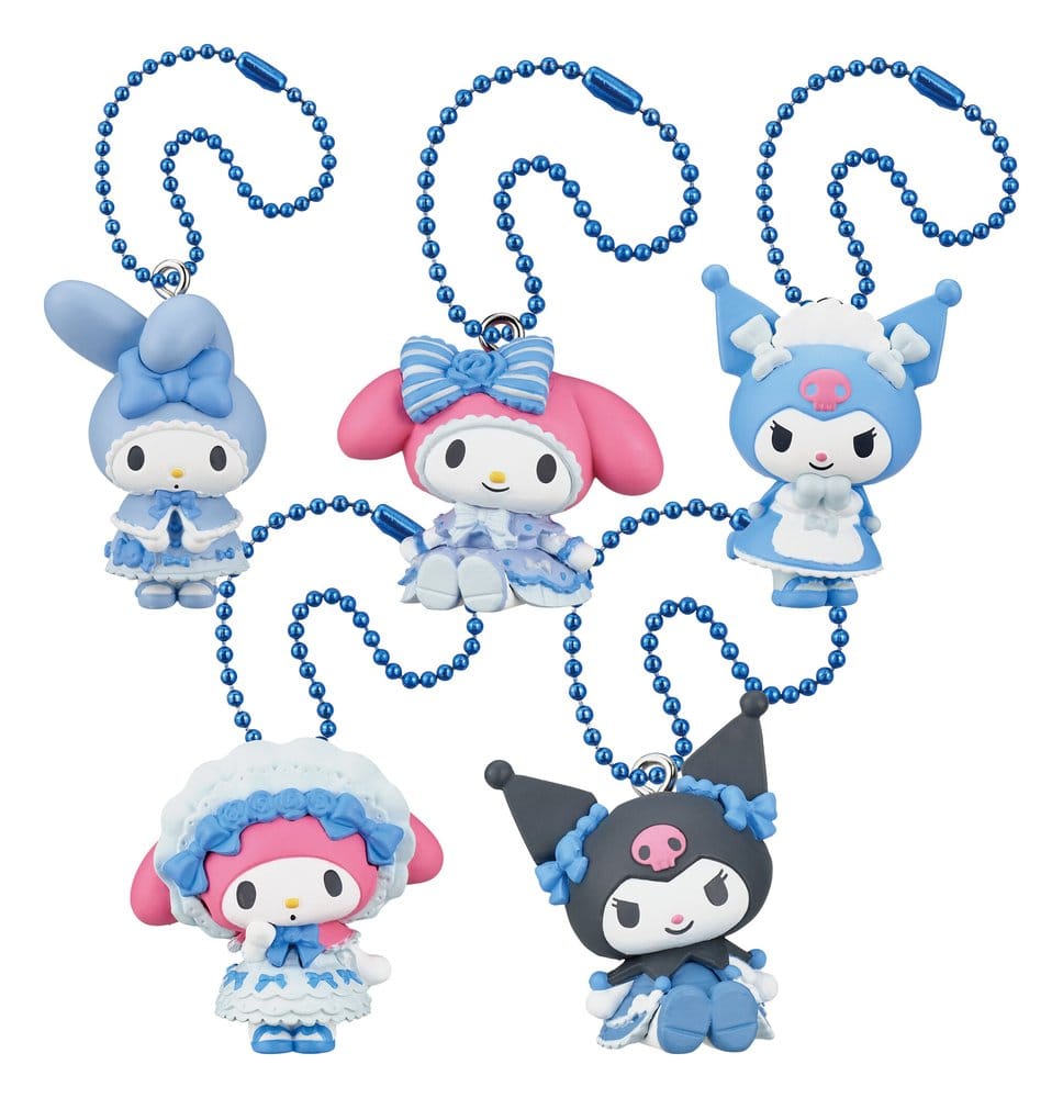 Sanrio Twinchees Mini Figures My Melody x Kuromi Sweet Lolita 5 cm Blind Pack Display (24) Takara Tomy