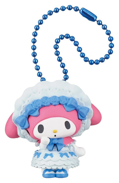 Sanrio Twinchees Mini Figures My Melody x Kuromi Sweet Lolita 5 cm Blind Pack Display (24) Takara Tomy
