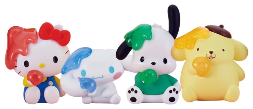 Sanrio Twinchees Mini Figures Hello Kitty & Friends Jam Jelly 5 cm Blind Pack Display (24) Takara Tomy