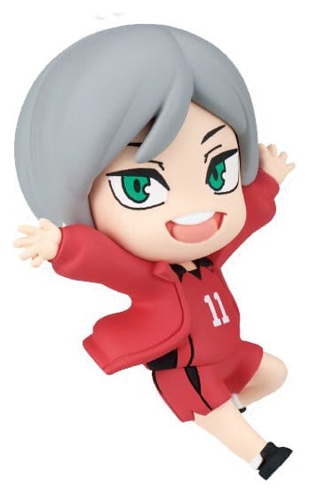 Haikyu!! Twinchees Dangler Mini Figures Defofig! 5 cm Blind Pack Display (24) Takara Tomy