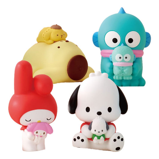 Sanrio Twinchees Mini Figures Hello Kitty & Friends My Cuddly Buddy 5 cm Blind Pack Display (24) Takara Tomy