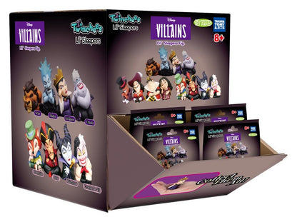 Disney Villains Twinchees Mini Figures Lil' Sleepers 5 cm Blind Pack Display (24) Takara Tomy