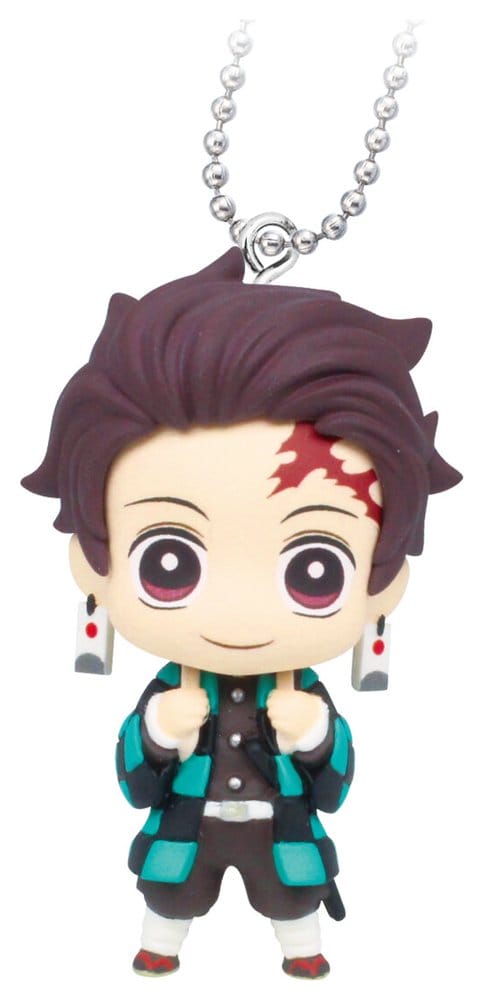 Demon Slayer: Kimetsu no Yaiba Swing Danglers Keychains 3 cm Mystery Capsule Display (12) Takara Tomy