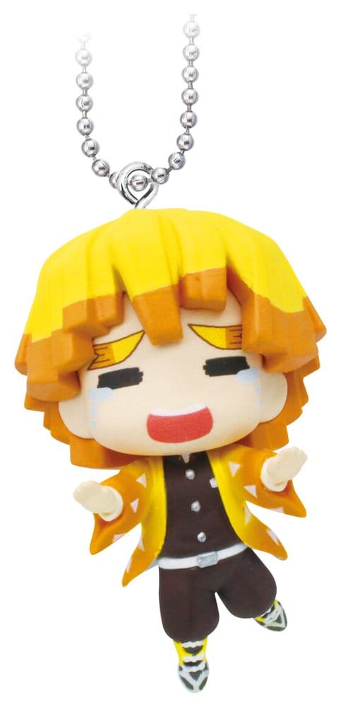 Demon Slayer: Kimetsu no Yaiba Swing Danglers Keychains 3 cm Mystery Capsule Display (12) Takara Tomy