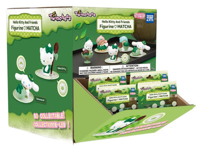 Sanrio Twinchees Mini Figures Hello Kitty & Friends I Love Matcha 5 cm Blind Pack Display (24)
