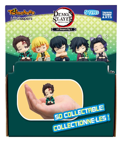 Demon Slayer: Kimetsu no Yaiba Twinchees Mini Figures Lil' Sleepers Wave 3 5 cm Blind Pack Display (24)