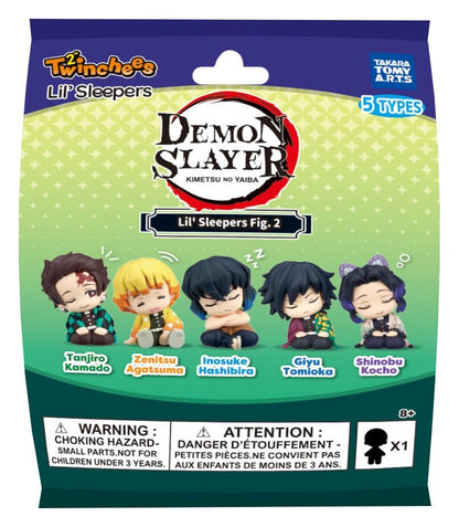 Demon Slayer: Kimetsu no Yaiba Twinchees Mini Figures Lil' Sleepers Wave 3 5 cm Blind Pack Display (24)